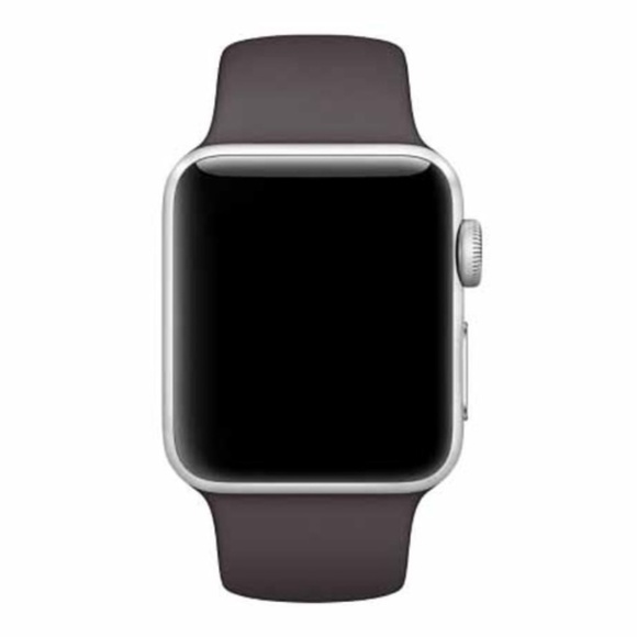 Accessories - NEW Brown Silicone Band For Apple Watch